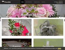 Tablet Screenshot of floralbir.com